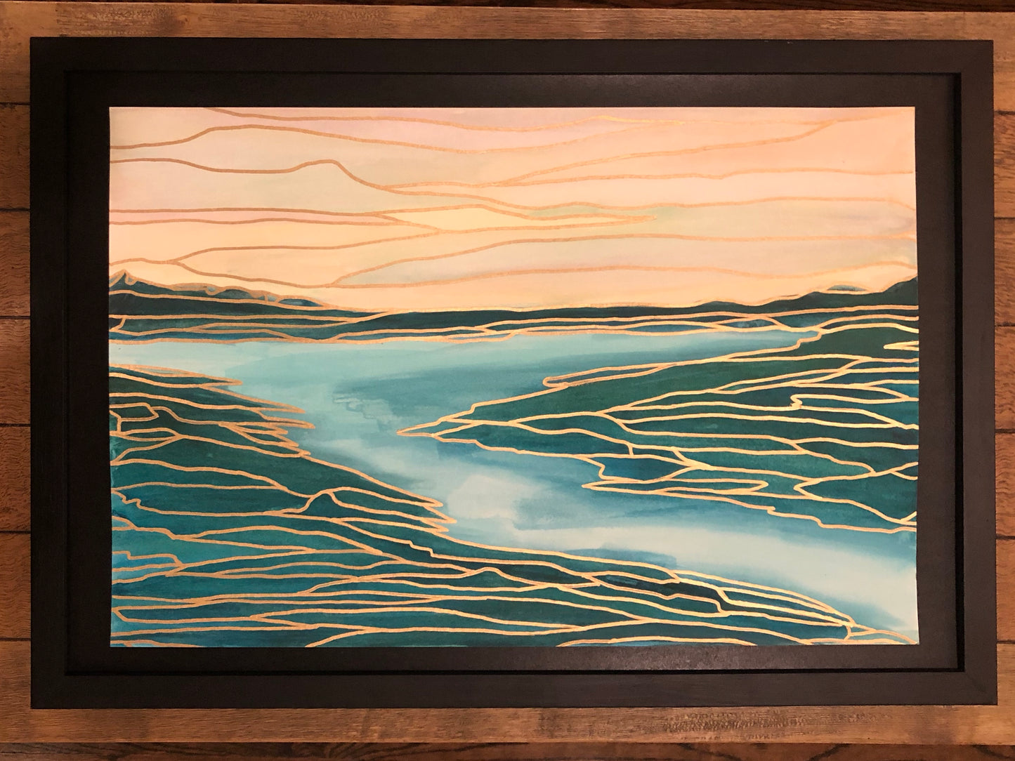 Tranquil Glow Painting