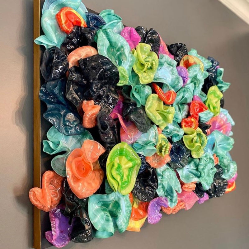 Tropical Retreat: Midnight Flora 2 Sculpture