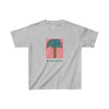 Kids Heavy Cotton™ Tee - Tiki Palm Coral