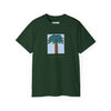 B.Maraffi Cotton T-shirt - Tiki Palm Sky