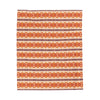 Boho Peach Plush Blanket
