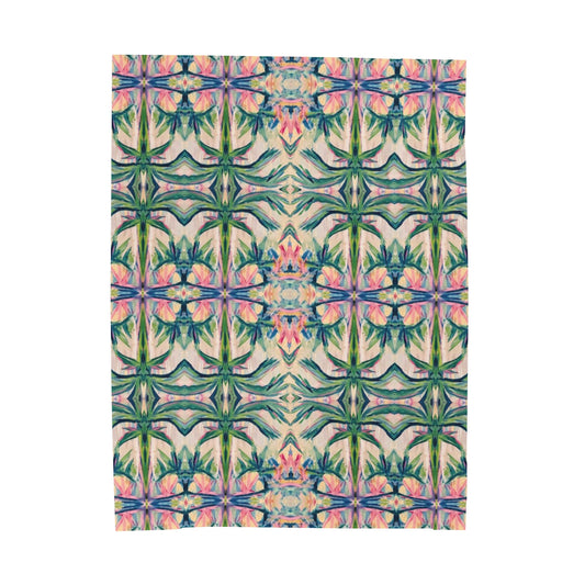 Tiki Time Plush Blanket