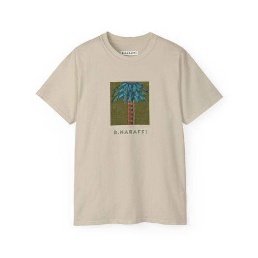 B.Maraffi Cotton T-shirt - Tiki Palm Olive