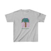 Kids Heavy Cotton™ Tee - Tiki Palm Violet