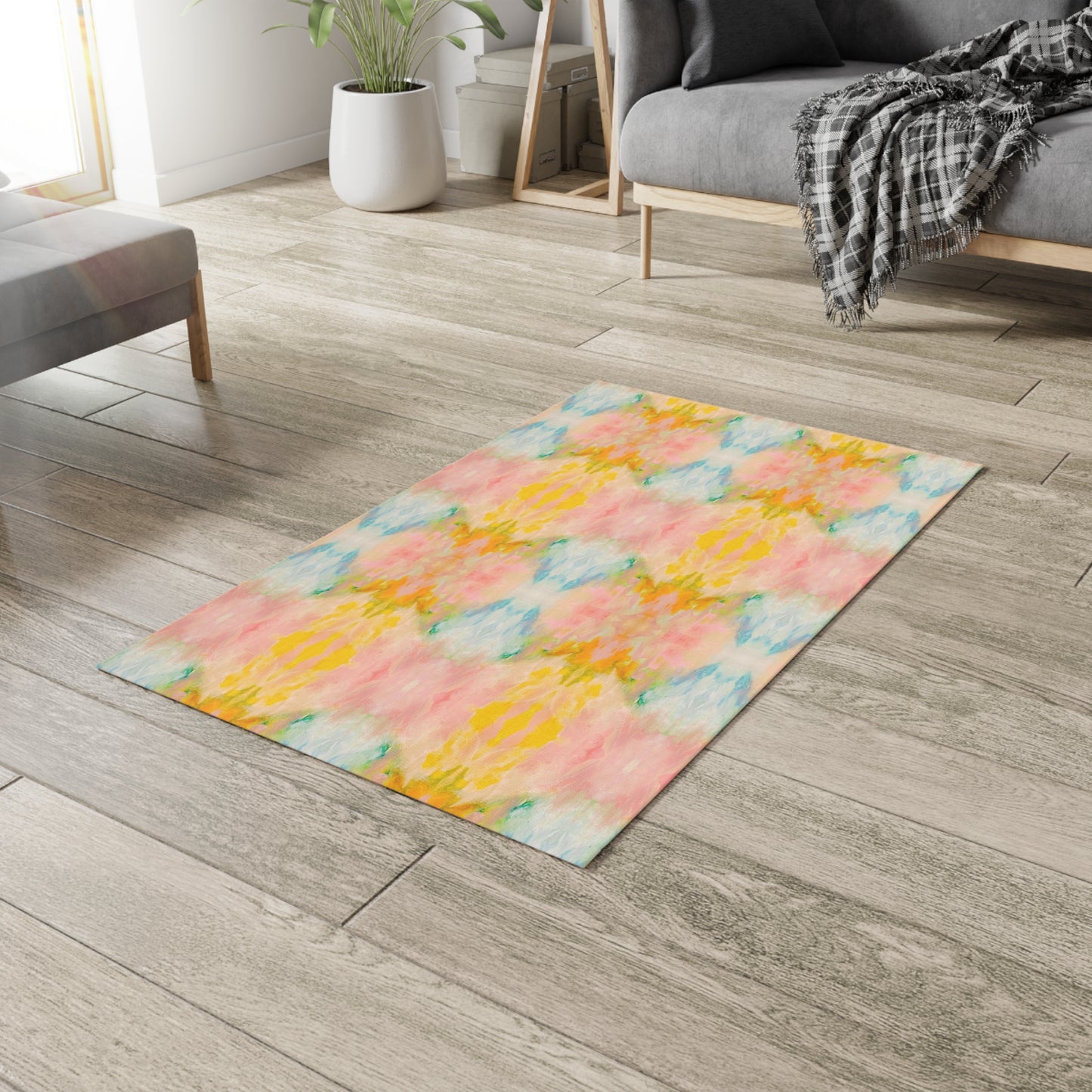 Cotton Candy Woven Rug