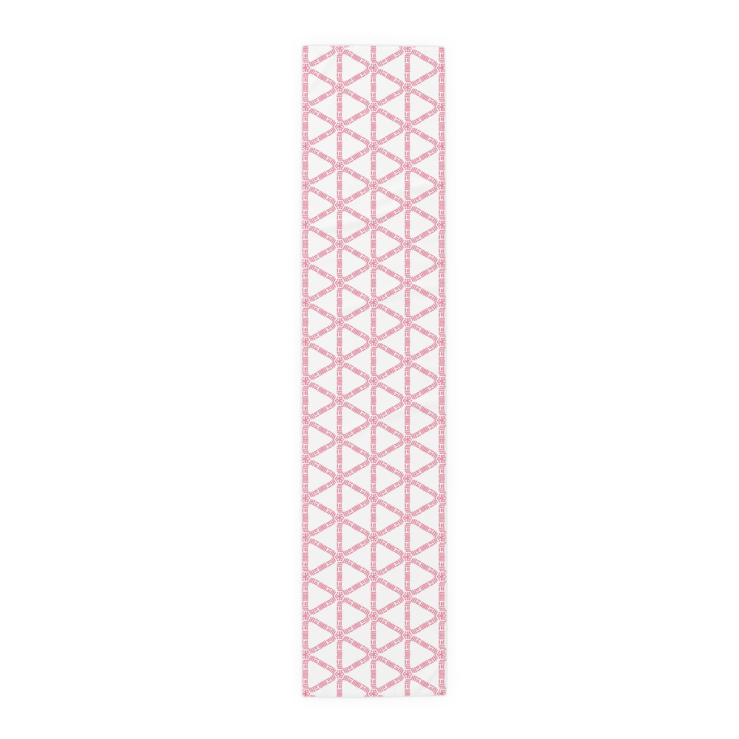 Pink Lattice Table Runner