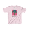 Kids Heavy Cotton™ Tee - Tiki Palm Fuscia