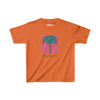 Kids Heavy Cotton™ Tee - Tiki Palm Fuscia