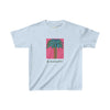 Kids Heavy Cotton™ Tee - Tiki Palm Fuscia