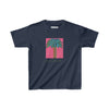 Kids Heavy Cotton™ Tee - Tiki Palm Fuscia