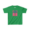 Kids Heavy Cotton™ Tee - Tiki Palm Fuscia