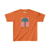 Kids Heavy Cotton™ Tee - Tiki Palm Coral