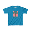 Kids Heavy Cotton™ Tee - Tiki Palm Coral