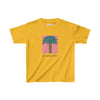 Kids Heavy Cotton™ Tee - Tiki Palm Coral