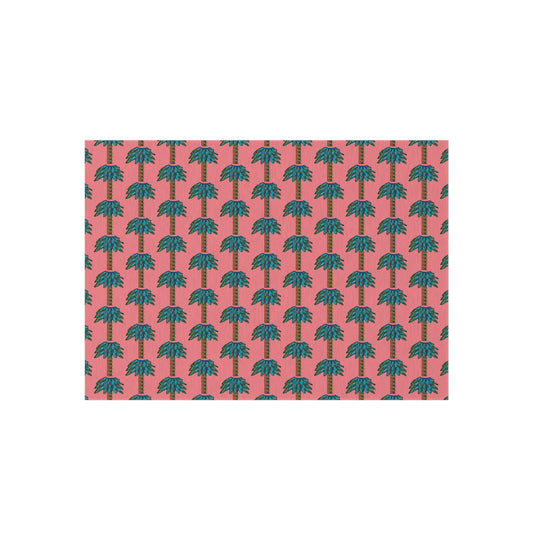Tiki Palm Coral Indoor/Outdoor Rug