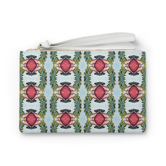 Rose Bud Clutch Bag