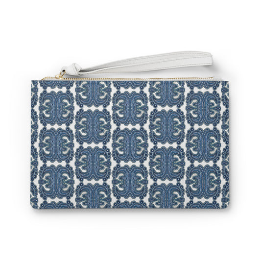 Caribbean Tile Clutch Bag