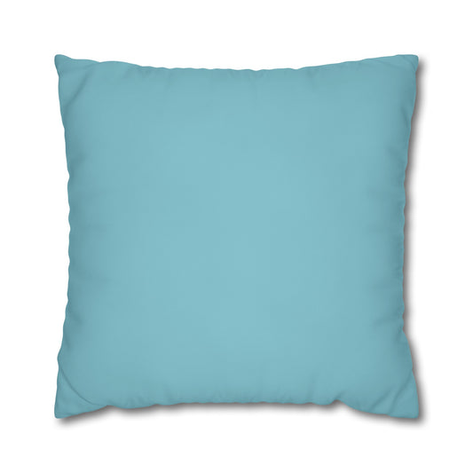 Turquoise Euro Pillow Cover