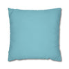 Turquoise Euro Pillow Cover