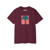 B.Maraffi Cotton T-shirt - Tiki Palm Coral