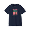 B.Maraffi Cotton T-shirt - Tiki Palm Coral