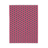 Tiki Palm Fuscia Plush Blanket