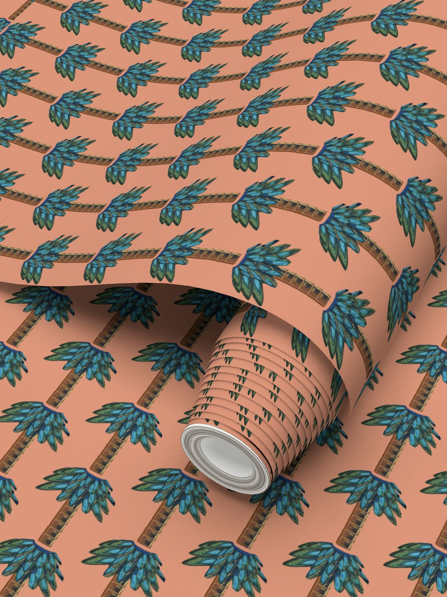 Tiki Palm Sherbet Wallpaper