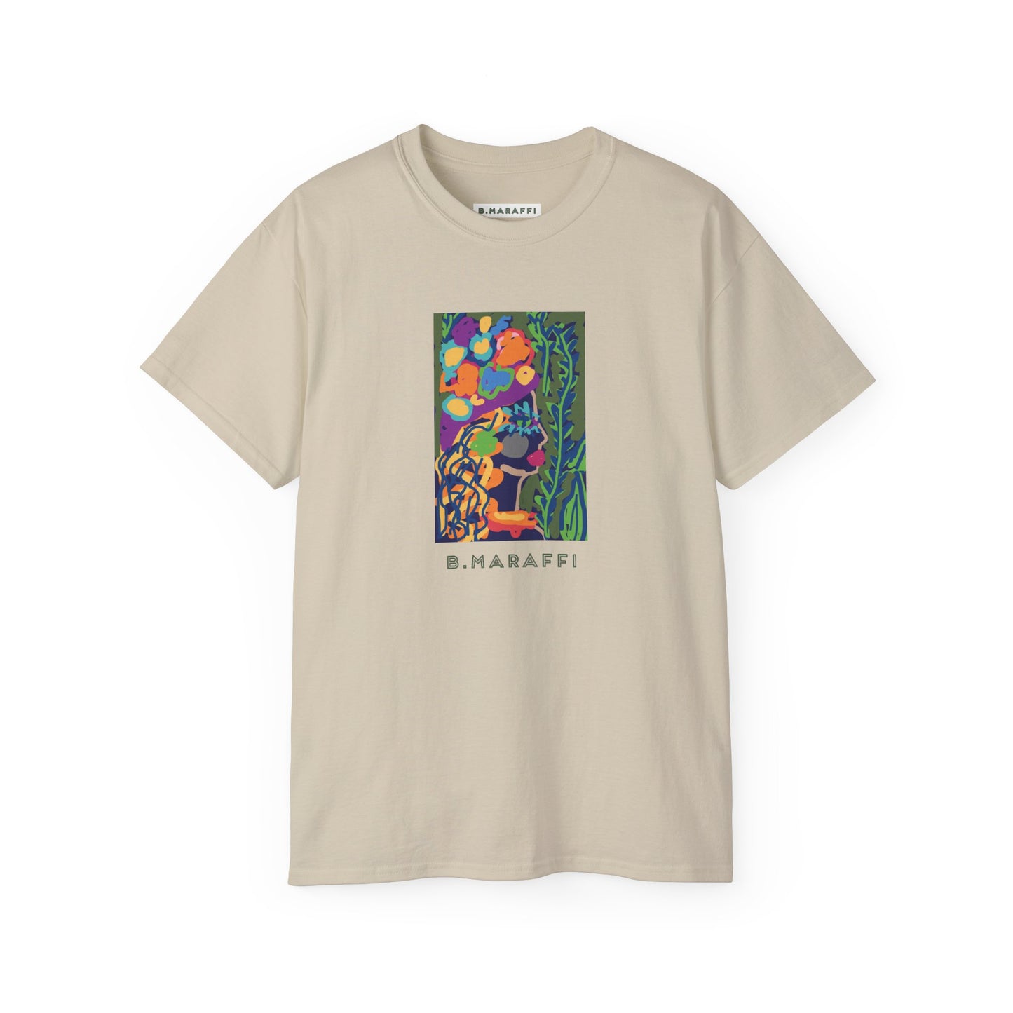 B.Maraffi Cotton T-shirt - Flower Lady