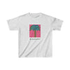 Kids Heavy Cotton™ Tee - Tiki Palm Fuscia