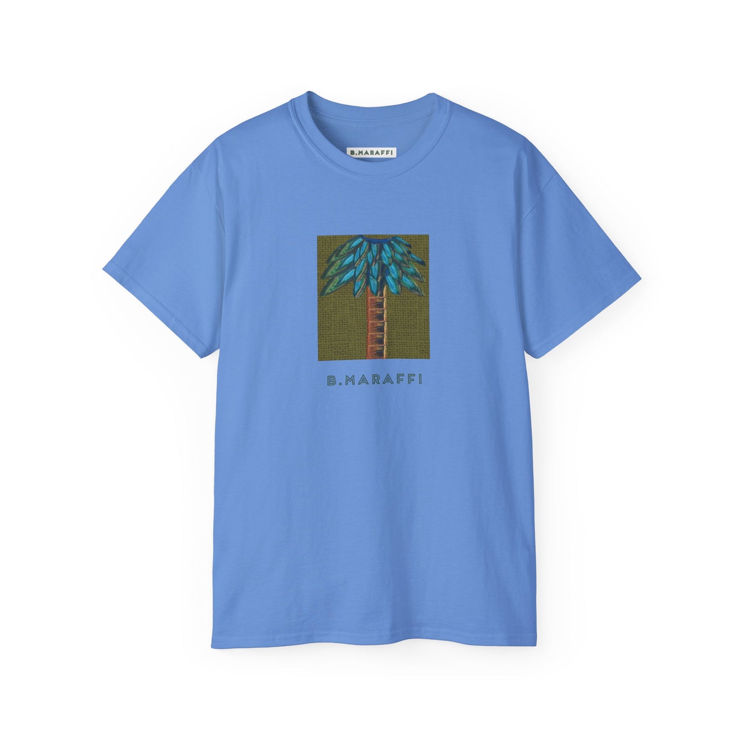 B.Maraffi Cotton T-shirt - Tiki Palm Olive