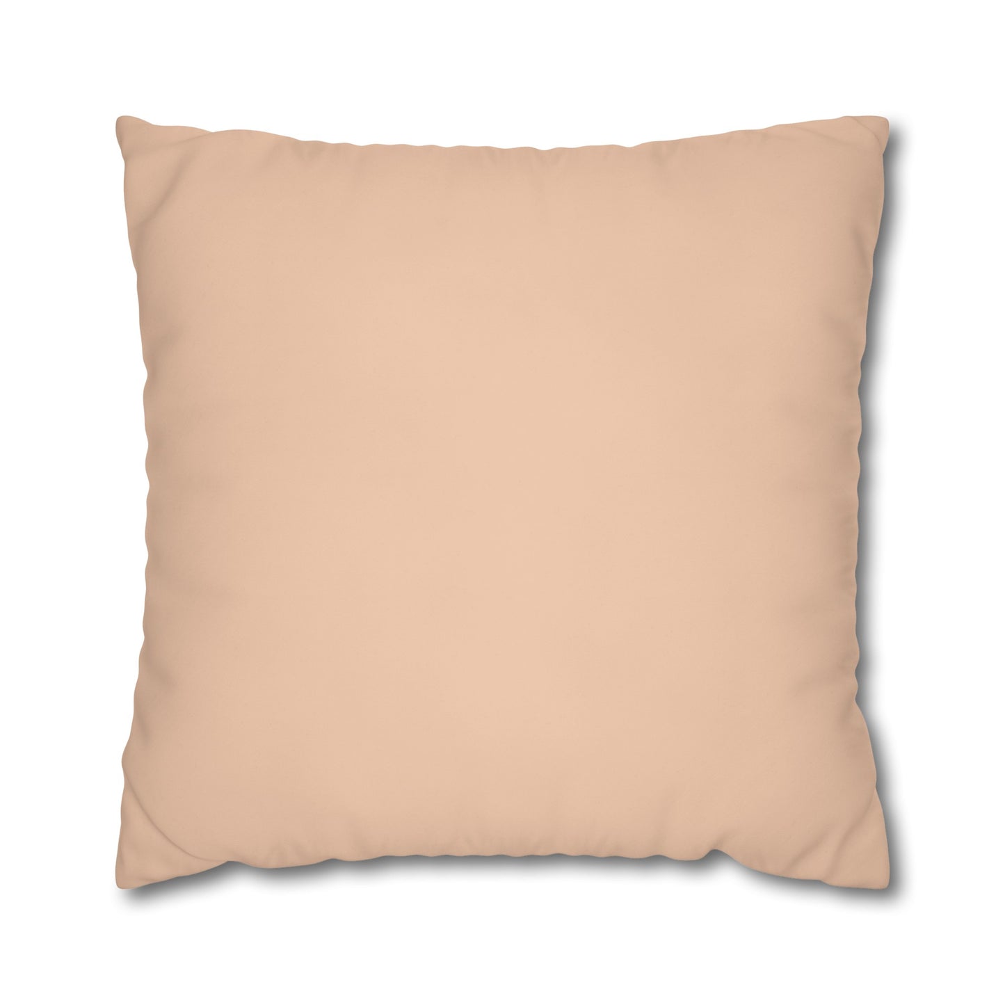 Peach Euro Pillow Cover