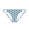 Tiki Palm Sky Loop Tie Bikini Bottom