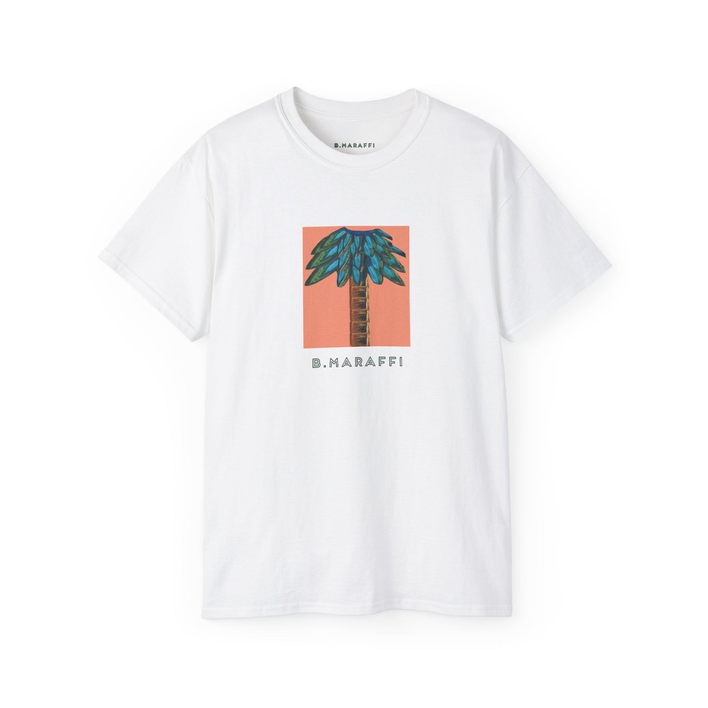 B.Maraffi Cotton T-shirt - Tiki Palm Sherbet