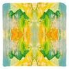 Citrine Gem Throw Pillow