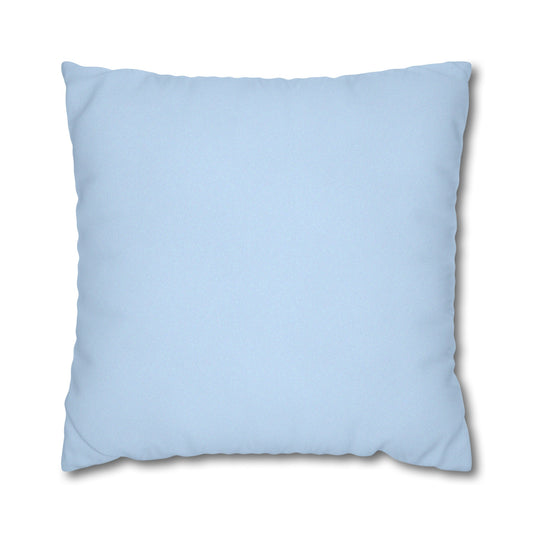Light Blue Euro Pillow Cover