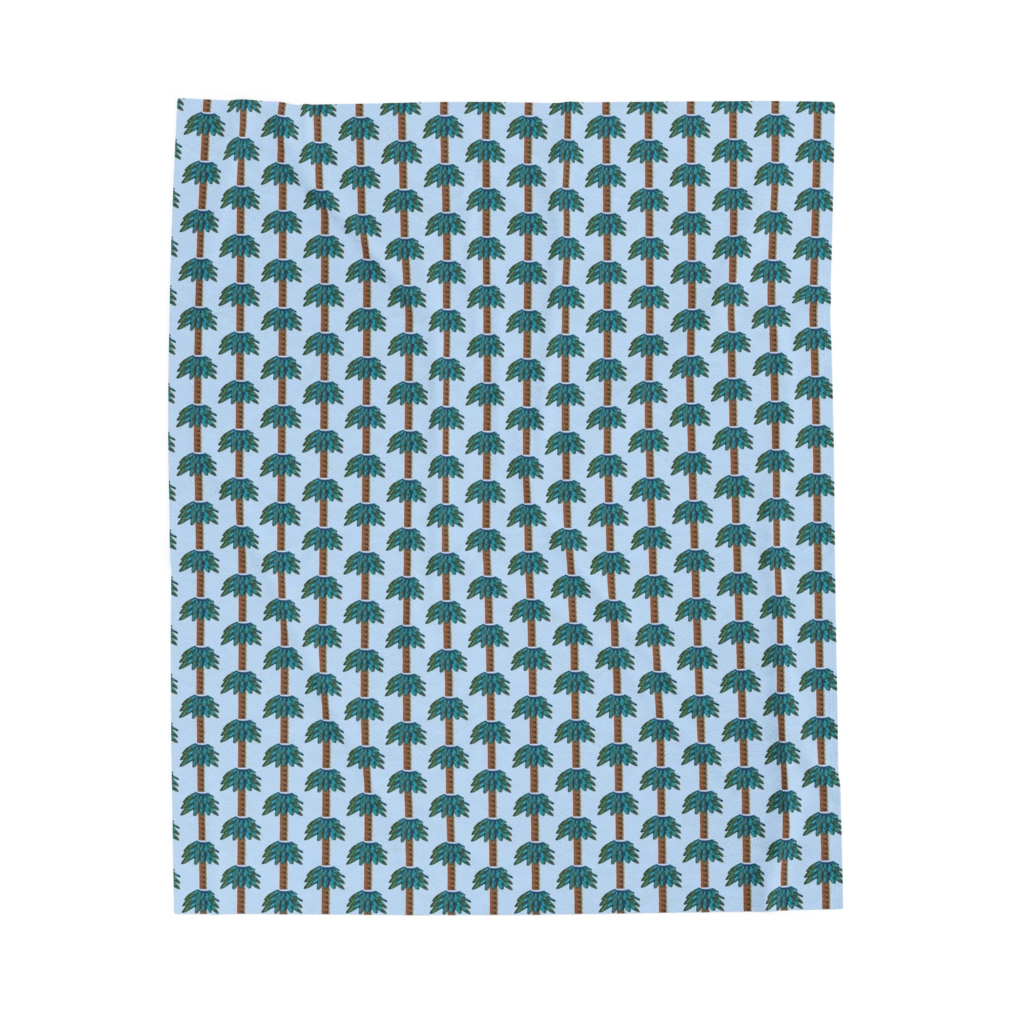Tiki Palm Sky Plush Blanket