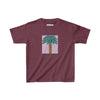 Kids Heavy Cotton™ Tee - Tiki Palm Violet