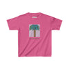 Kids Heavy Cotton™ Tee - Tiki Palm Violet