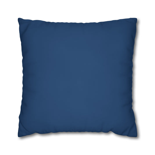 Nautical Blue Euro Pillow Cover
