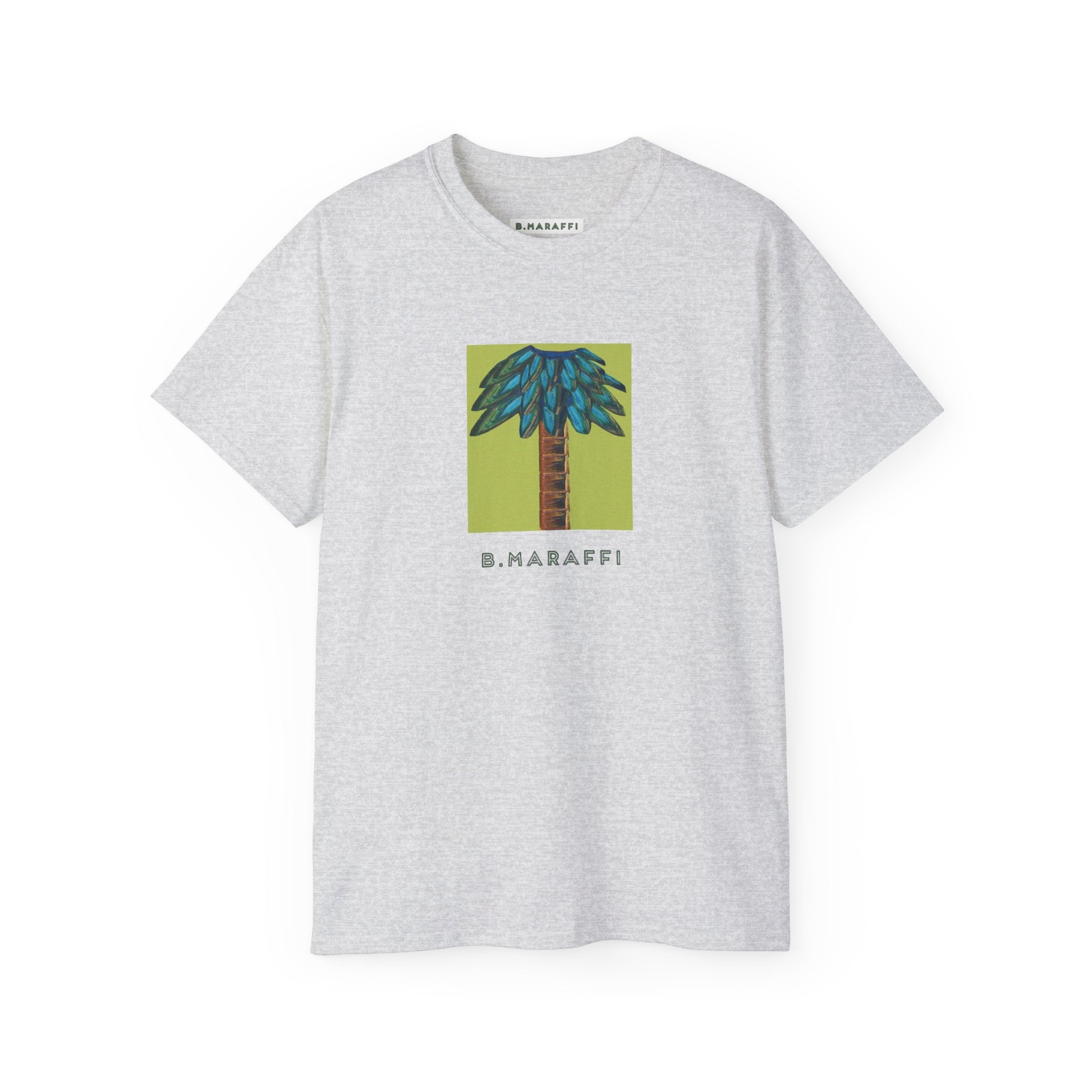 B.Maraffi Cotton T-shirt - Tiki Palm Lime