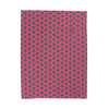 Tiki Palm Fuscia Plush Blanket