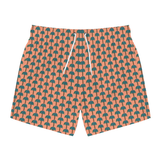 Tiki Palm Sherbet Swim Trunks