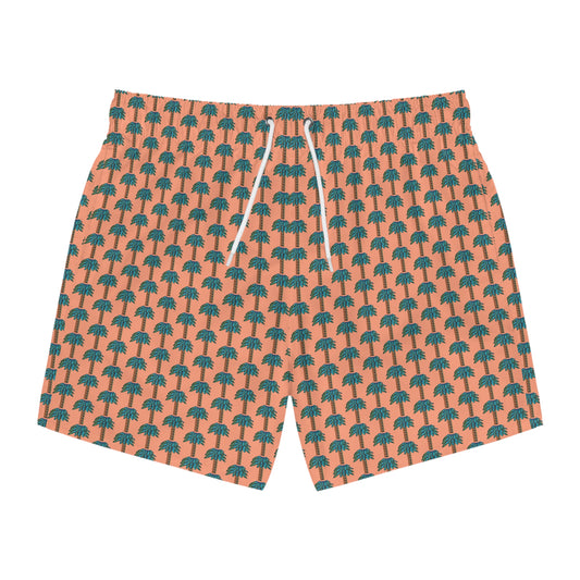 Tiki Palm Sherbet Swim Trunks