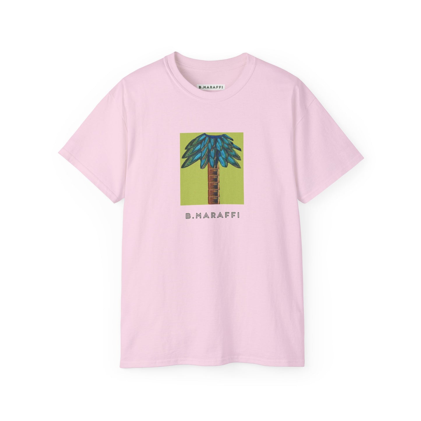 B.Maraffi Cotton T-shirt - Tiki Palm Lime