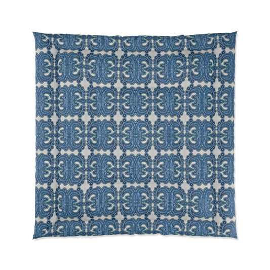 Blue Tile Comforter