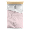 Pink Lattice Duvet Cover