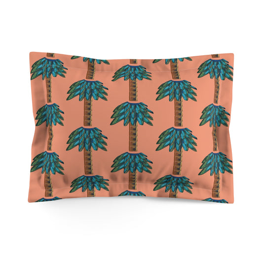 Tiki Palm Sherbet Pillow Sham
