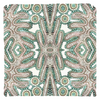 Sage Fern Throw Pillow
