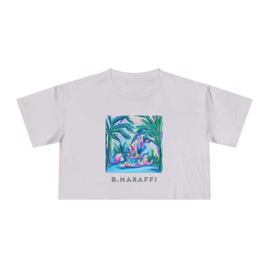 Women's Crop Tee - Island Adventure