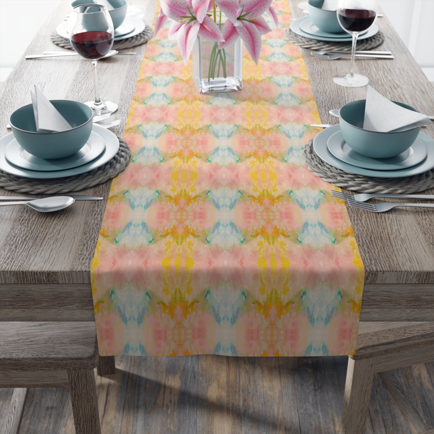 Cotton Candy Table Runner